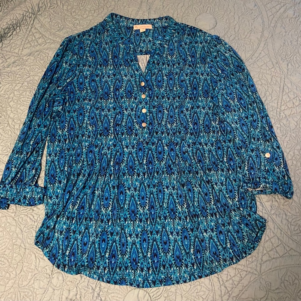 Peacock print for work or play